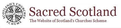 Logo and banner of Sacred Scotland. Click to visit